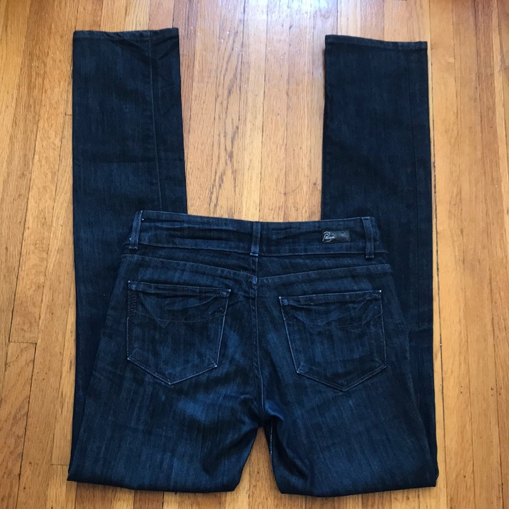 Vintage Paige Hidden Hills straight leg jean size 27 / 4 - Picture 2 of 15